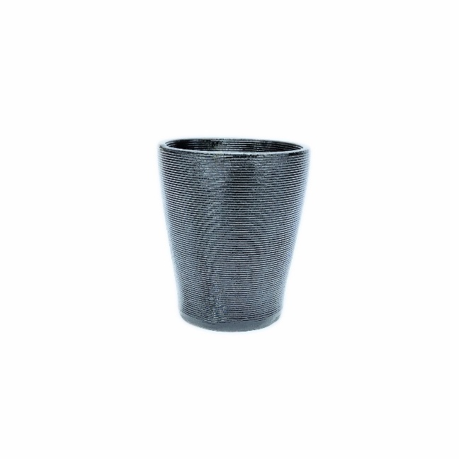 Set Pahar Shot Simplu din Ceramică Printat 3D (70 ml), Negru